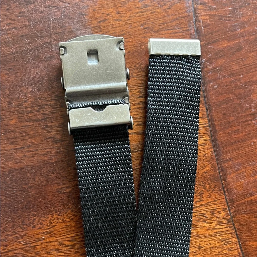 Kids Black Belt with Scorpion Silver Buckle